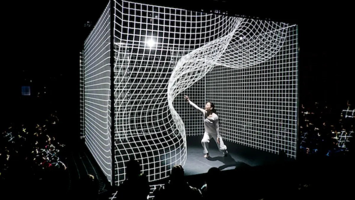 Possible Project Direction 1: Having the projection/design move and change according to audience's movement.